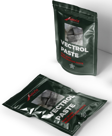 Pasta Vectrol para restauración de billetes